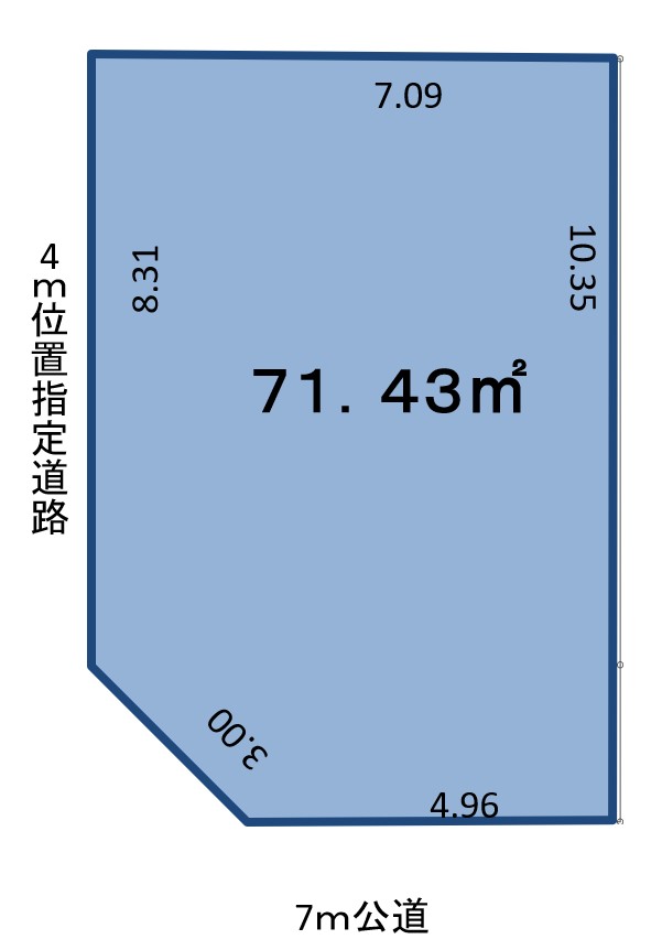 越谷市平方　売地